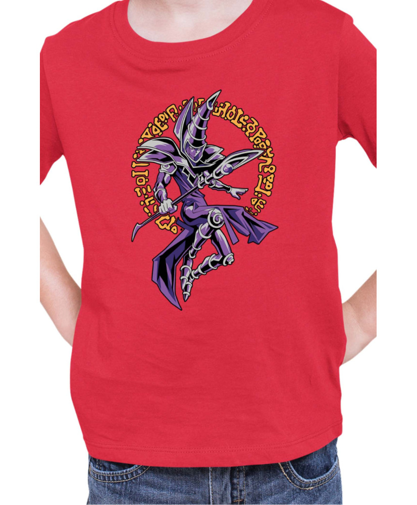 Детска Тениска Japan Manga Anime Comics Yu Gi Oh Dark Magician