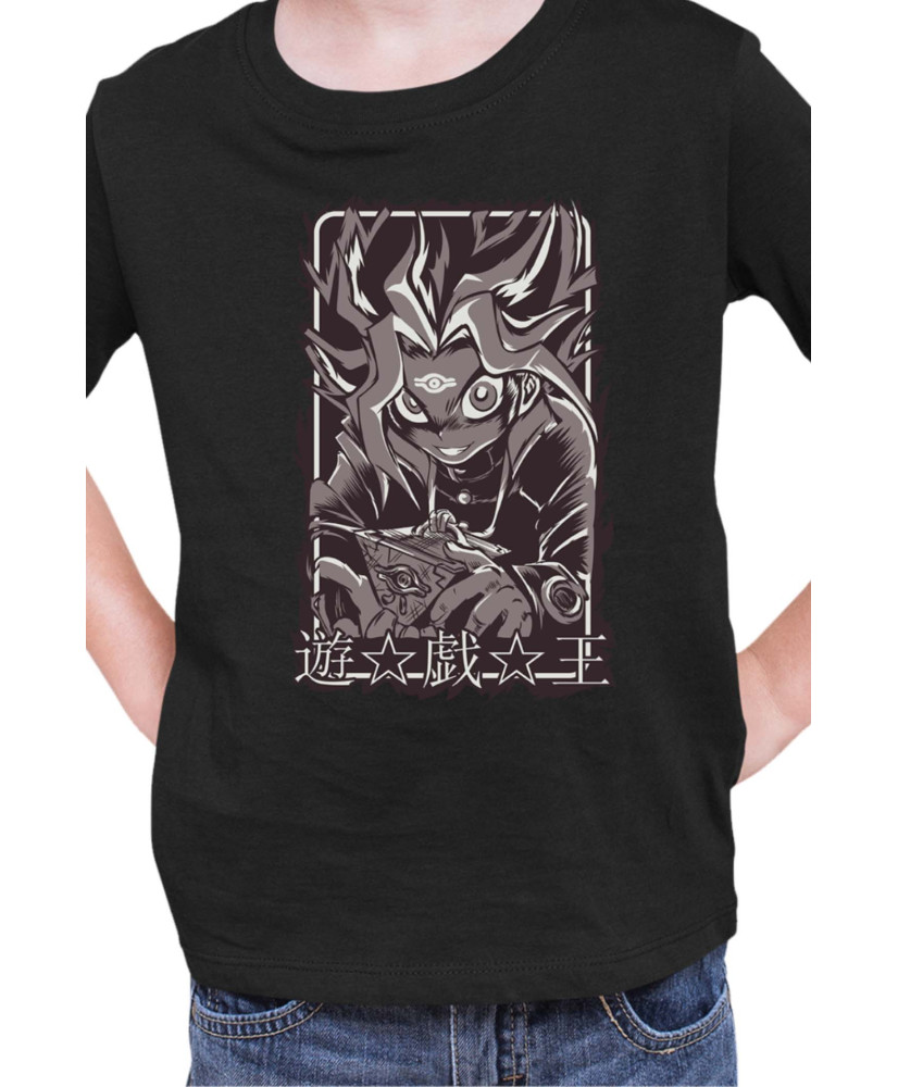 Детска Тениска Japan Manga Anime Comics Yu Gi Oh Dark