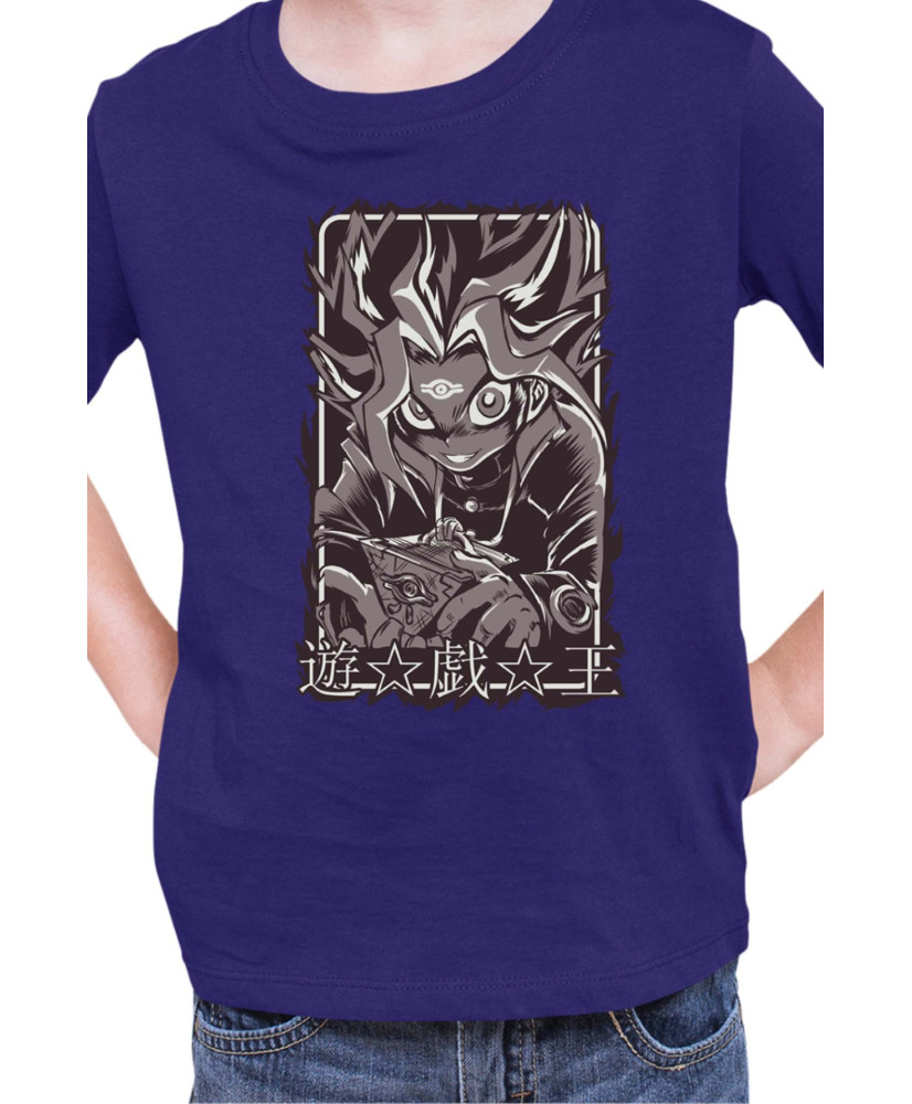 Детска Тениска Japan Manga Anime Comics Yu Gi Oh Dark