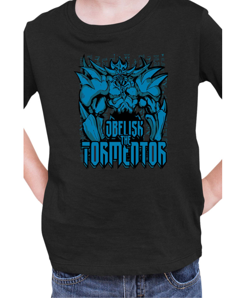 Детска Тениска Japan Manga Anime Comics Yu Gi Oh Obelisk The Tormentor