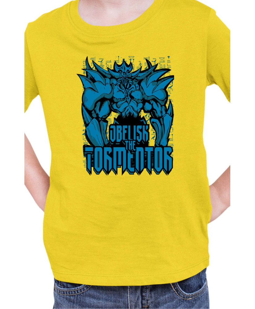 Детска Тениска Japan Manga Anime Comics Yu Gi Oh Obelisk The Tormentor