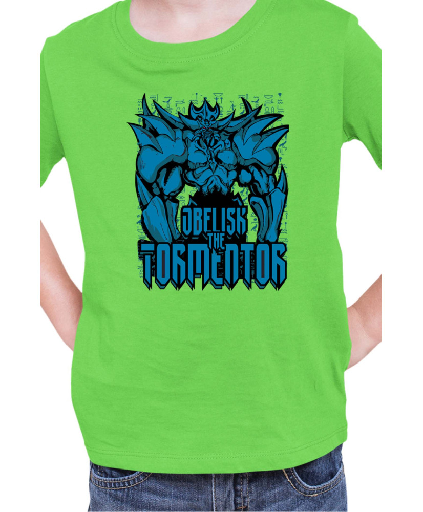 Детска Тениска Japan Manga Anime Comics Yu Gi Oh Obelisk The Tormentor