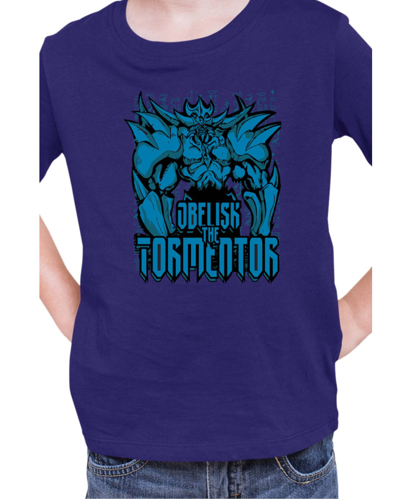 Детска Тениска Japan Manga Anime Comics Yu Gi Oh Obelisk The Tormentor