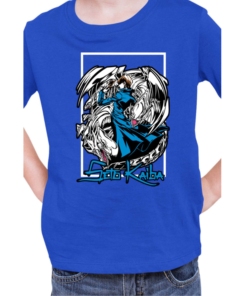 Детска Тениска Japan Manga Anime Comics Yu Gi Oh Seto Kaiba