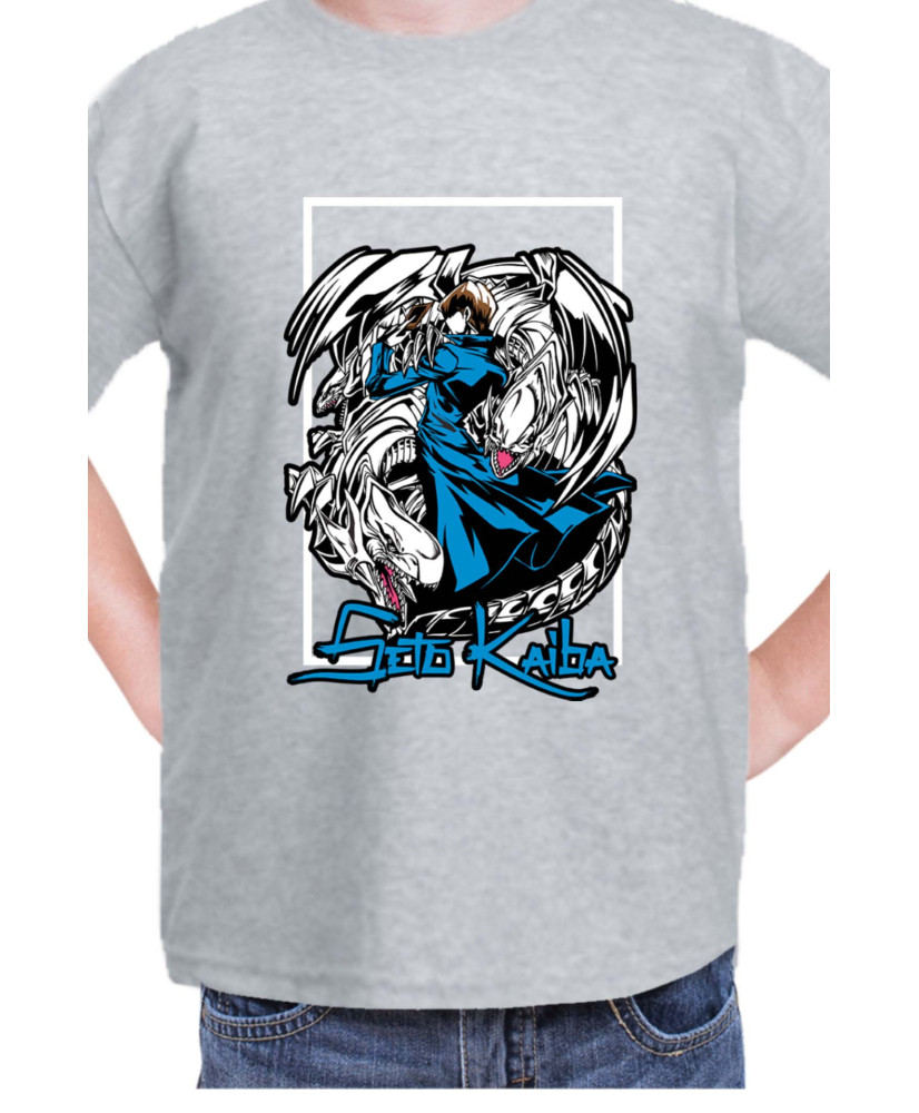 Детска Тениска Japan Manga Anime Comics Yu Gi Oh Seto Kaiba