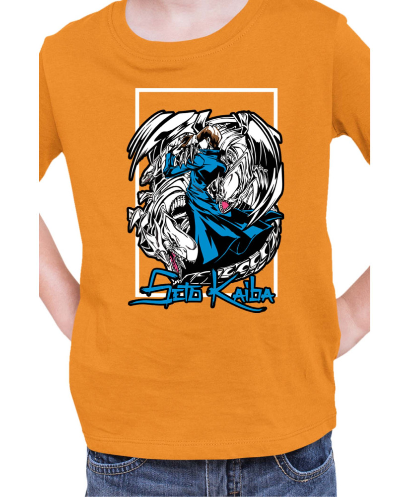 Детска Тениска Japan Manga Anime Comics Yu Gi Oh Seto Kaiba