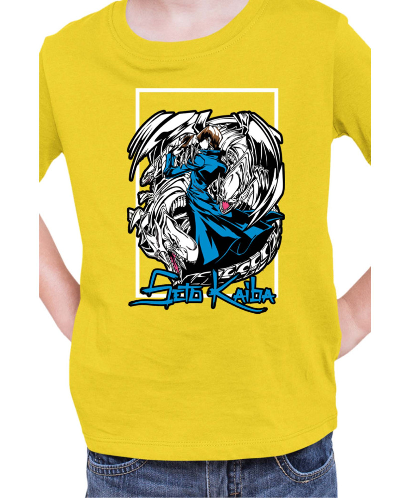 Детска Тениска Japan Manga Anime Comics Yu Gi Oh Seto Kaiba