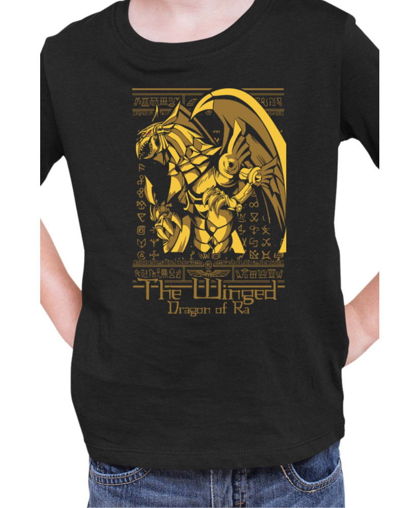 Детска Тениска Japan Manga Anime Comics Yu Gi Oh Winged Dragon Of Ra