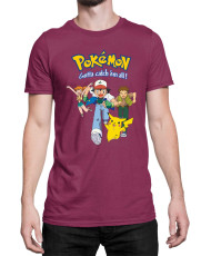 Мъжка Тениска Japan Manga Anime Comics Pokemon 01