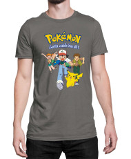 Мъжка Тениска Japan Manga Anime Comics Pokemon 01