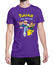 Мъжка Тениска Japan Manga Anime Comics Pokemon 01