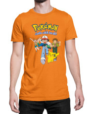 Мъжка Тениска Japan Manga Anime Comics Pokemon 01