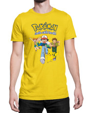 Мъжка Тениска Japan Manga Anime Comics Pokemon 01