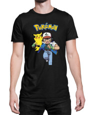 Мъжка Тениска Japan Manga Anime Comics Pokemon 02