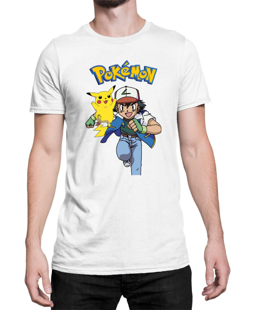Мъжка Тениска Japan Manga Anime Comics Pokemon 02