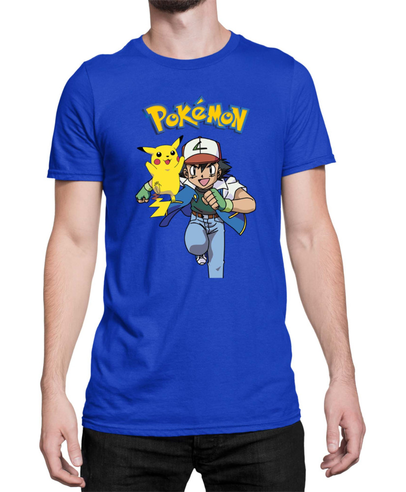Мъжка Тениска Japan Manga Anime Comics Pokemon 02