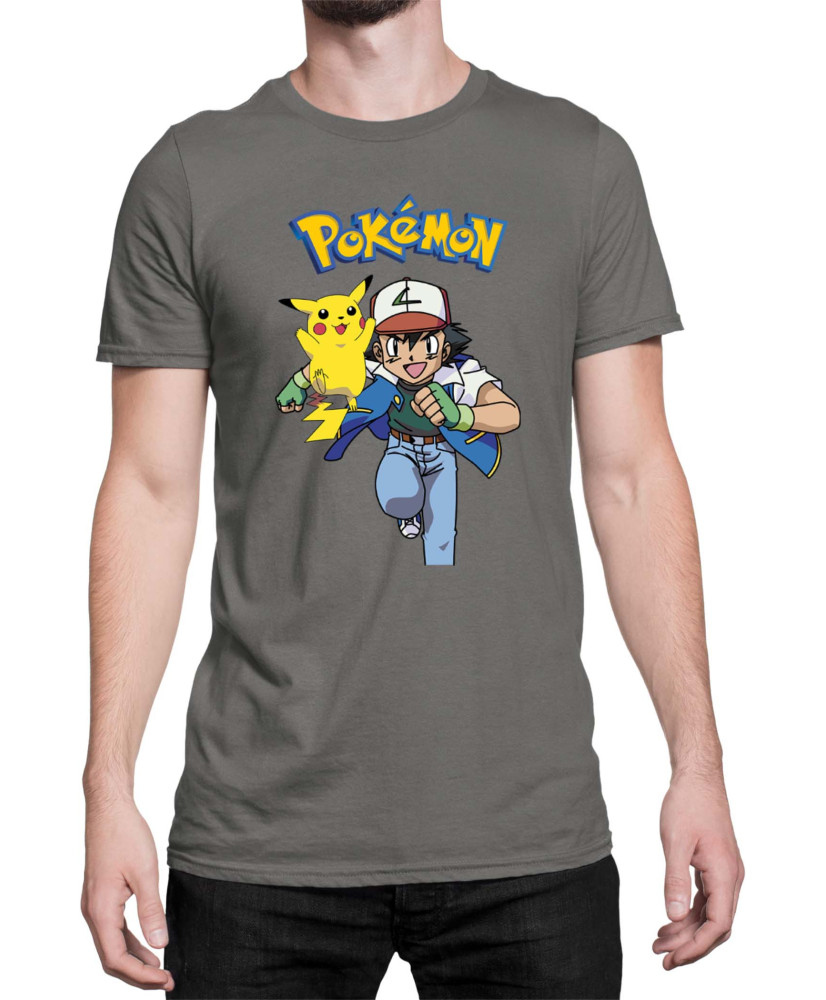 Мъжка Тениска Japan Manga Anime Comics Pokemon 02