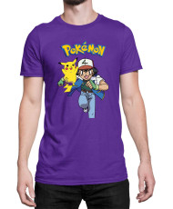 Мъжка Тениска Japan Manga Anime Comics Pokemon 02