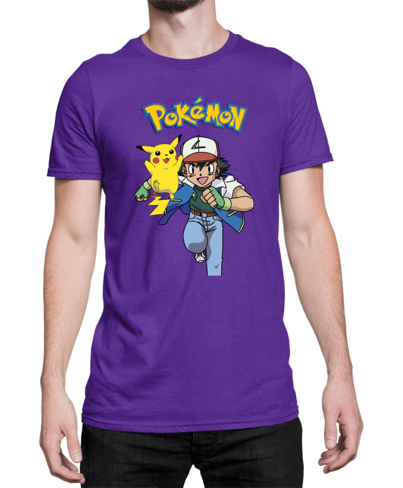 Мъжка Тениска Japan Manga Anime Comics Pokemon 02