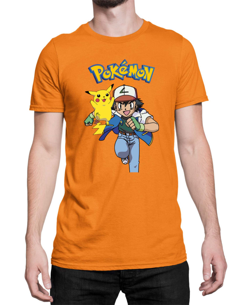 Мъжка Тениска Japan Manga Anime Comics Pokemon 02