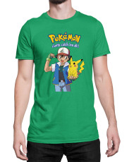 Мъжка Тениска Japan Manga Anime Comics Pokemon 03