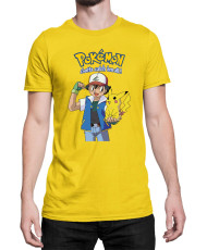 Мъжка Тениска Japan Manga Anime Comics Pokemon 03
