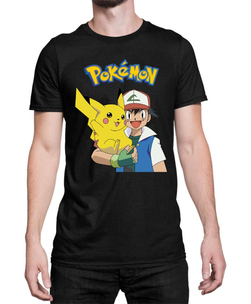 Мъжка Тениска Japan Manga Anime Comics Pokemon 04