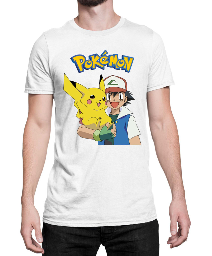 Мъжка Тениска Japan Manga Anime Comics Pokemon 04