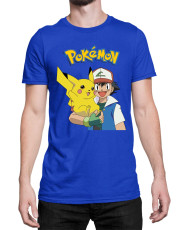 Мъжка Тениска Japan Manga Anime Comics Pokemon 04