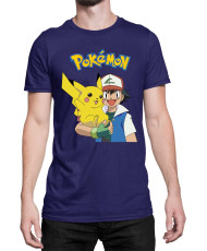 Мъжка Тениска Japan Manga Anime Comics Pokemon 04