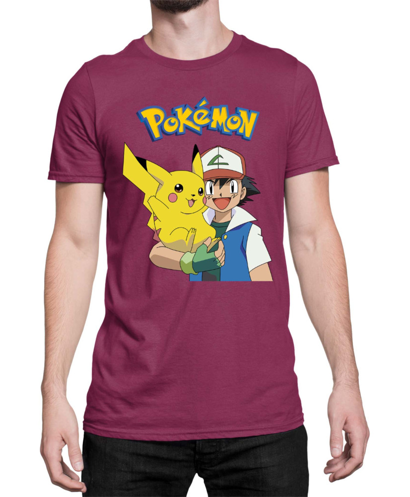 Мъжка Тениска Japan Manga Anime Comics Pokemon 04
