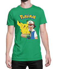 Мъжка Тениска Japan Manga Anime Comics Pokemon 04