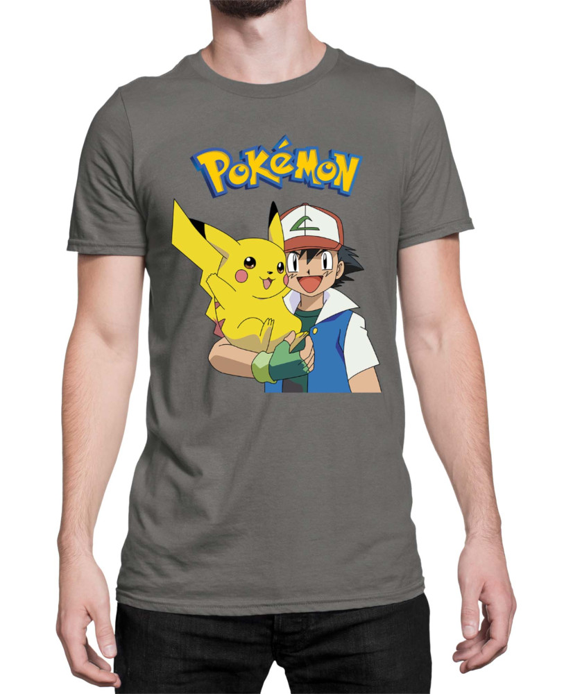 Мъжка Тениска Japan Manga Anime Comics Pokemon 04 Мъжка Тениска Japan Manga Anime Comics Pokemon 04