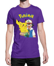Мъжка Тениска Japan Manga Anime Comics Pokemon 04