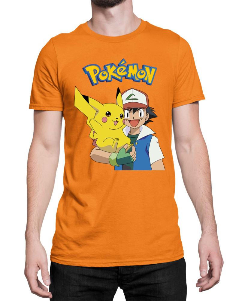 Мъжка Тениска Japan Manga Anime Comics Pokemon 04