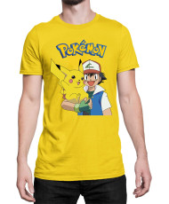 Мъжка Тениска Japan Manga Anime Comics Pokemon 04