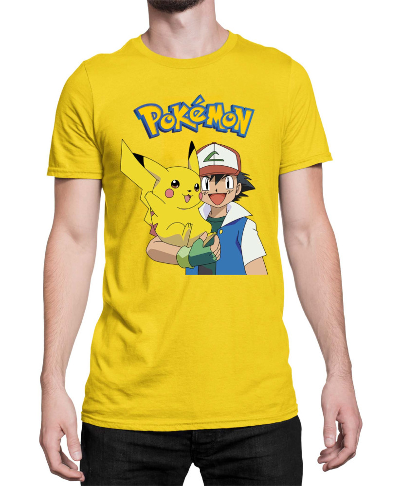 Мъжка Тениска Japan Manga Anime Comics Pokemon 04