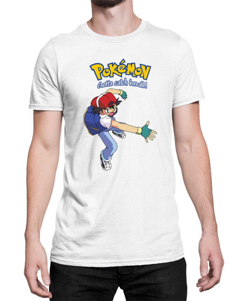 Мъжка Тениска Japan Manga Anime Comics Pokemon 05