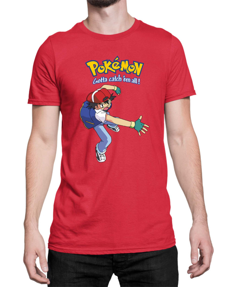 Мъжка Тениска Japan Manga Anime Comics Pokemon 05