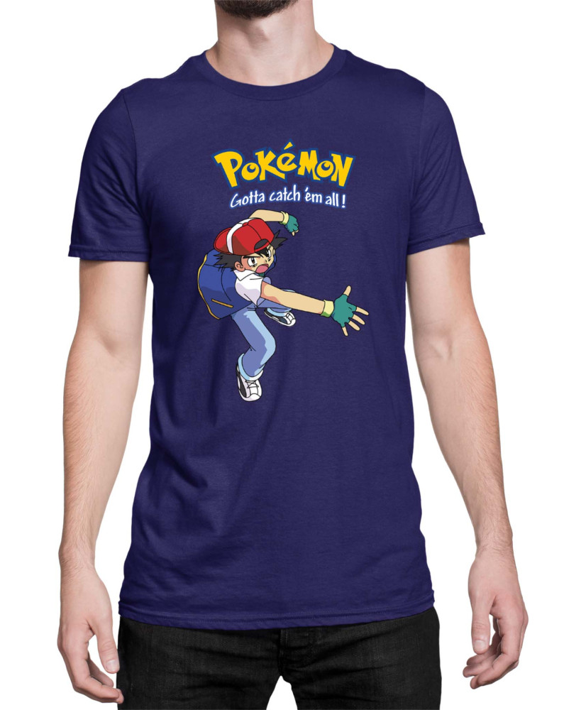 Мъжка Тениска Japan Manga Anime Comics Pokemon 05