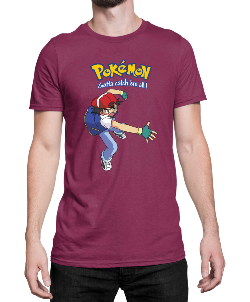 Мъжка Тениска Japan Manga Anime Comics Pokemon 05