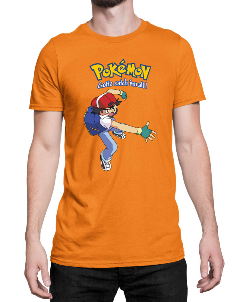 Мъжка Тениска Japan Manga Anime Comics Pokemon 05