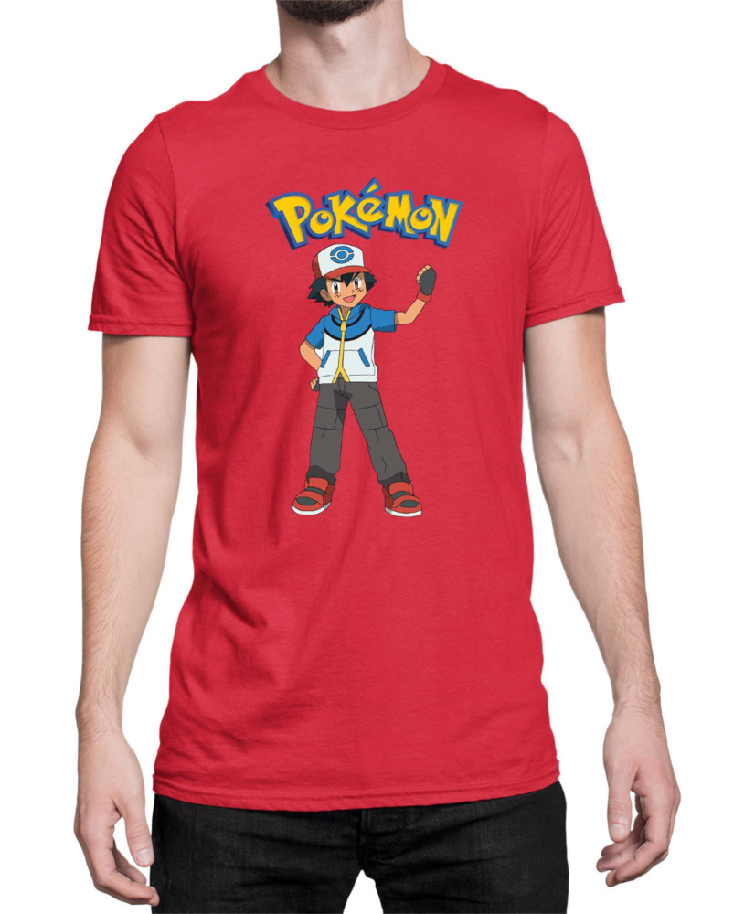 Мъжка Тениска Japan Manga Anime Comics Pokemon 06
