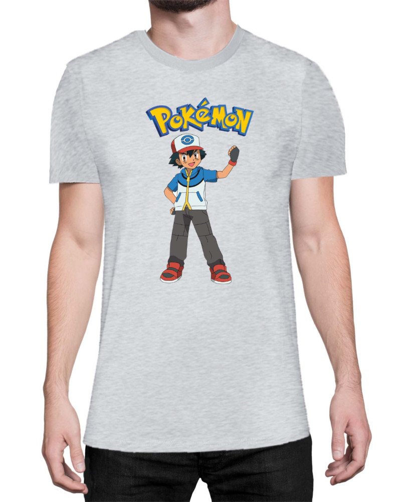 Мъжка Тениска Japan Manga Anime Comics Pokemon 06