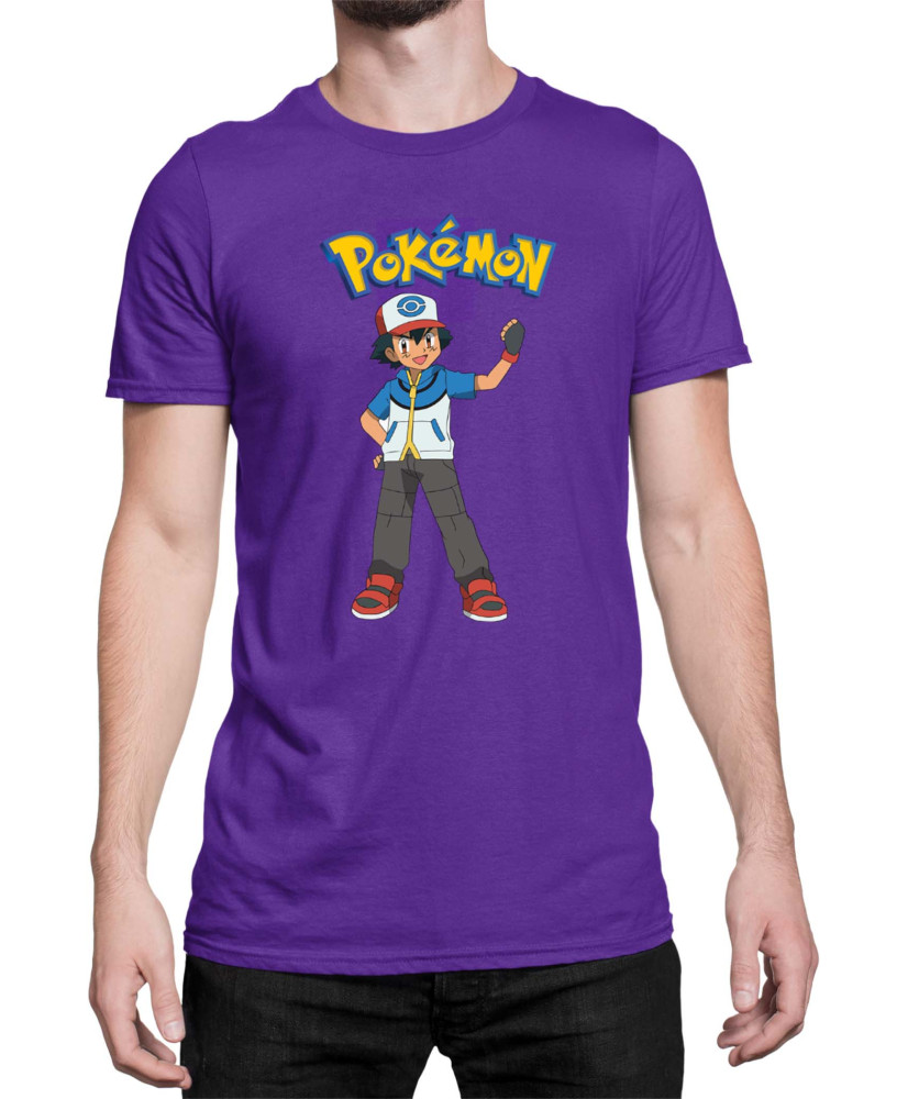 Мъжка Тениска Japan Manga Anime Comics Pokemon 06