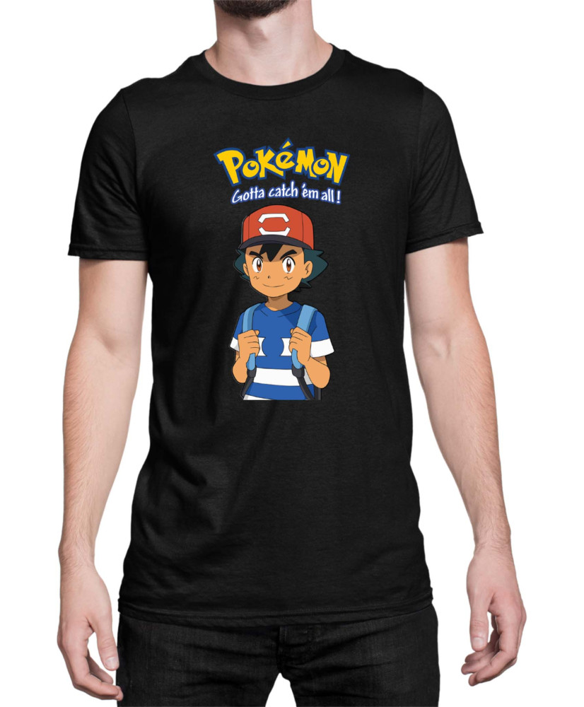 Мъжка Тениска Japan Manga Anime Comics Pokemon 07