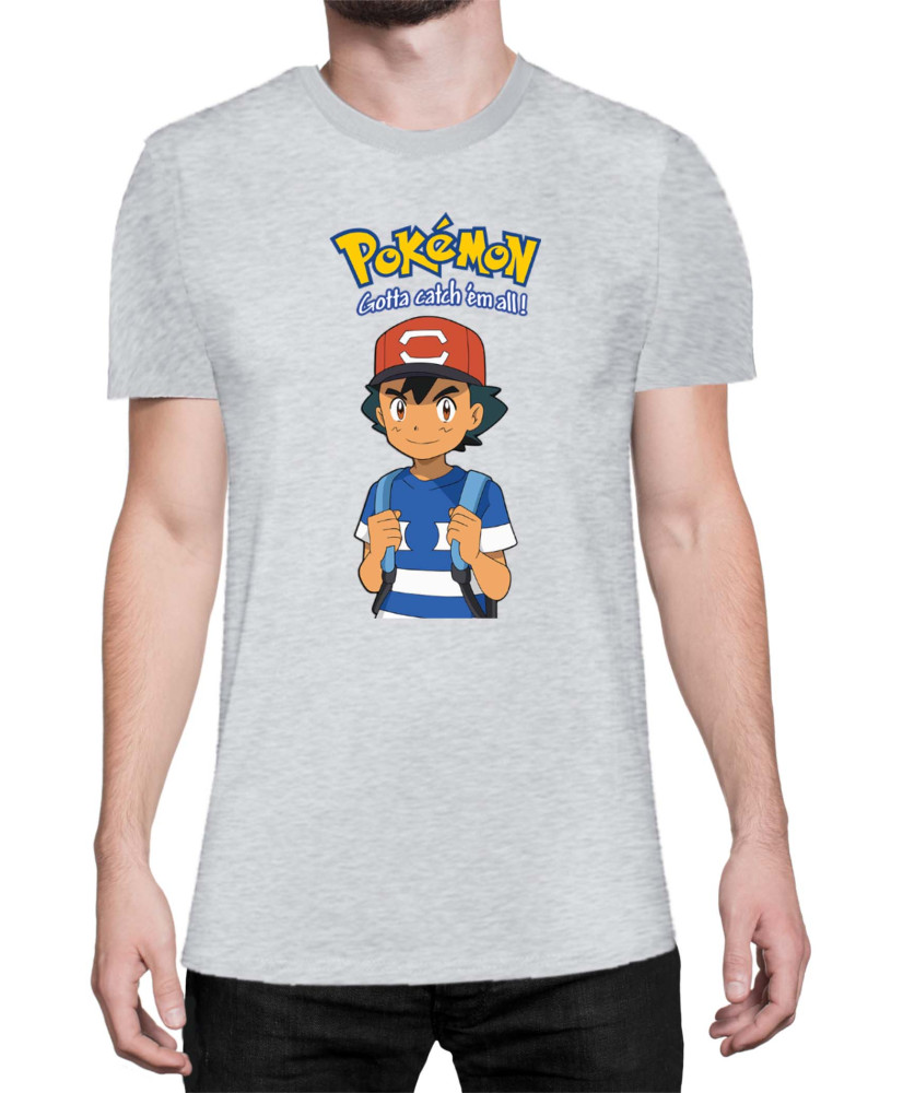 Мъжка Тениска Japan Manga Anime Comics Pokemon 07 Мъжка Тениска Japan Manga Anime Comics Pokemon 07