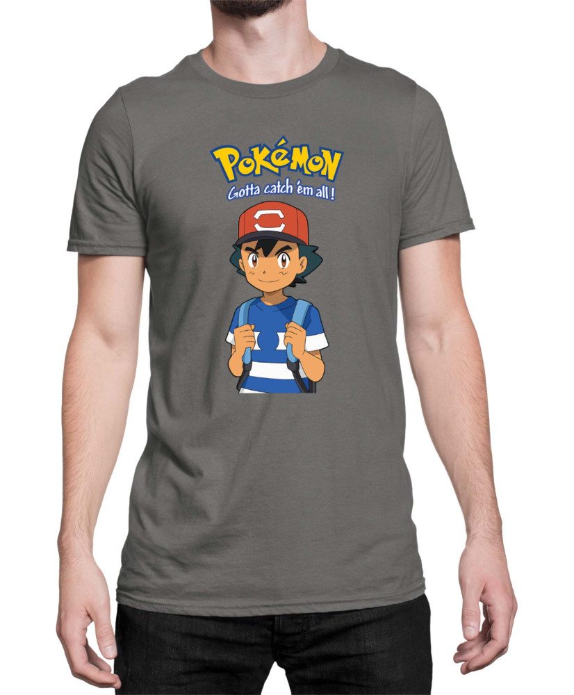Мъжка Тениска Japan Manga Anime Comics Pokemon 07