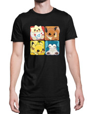 Мъжка Тениска Japan Manga Anime Comics Pokemon 08