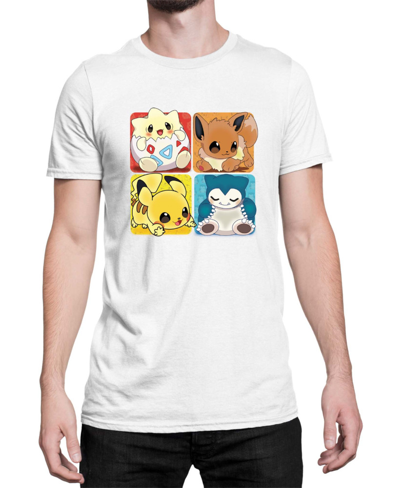 Мъжка Тениска Japan Manga Anime Comics Pokemon 08